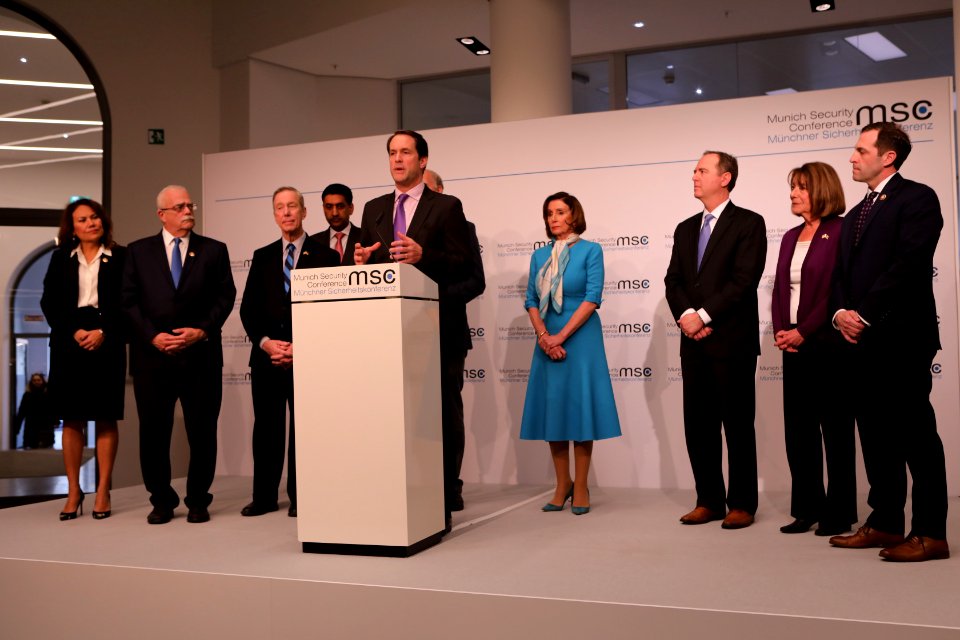 U.S. Congressional Delegation gives Press Conference at Munich Security Conference 2020 (49556711923)