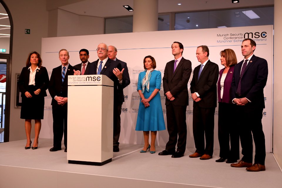 U.S. Congressional Delegation gives Press Conference at Munich Security Conference 2020 (49557211176)