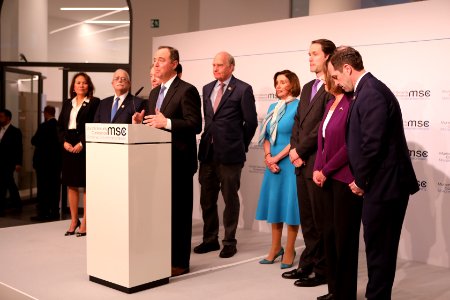 U.S. Congressional Delegation gives Press Conference at Munich Security Conference 2020 (49557445772)