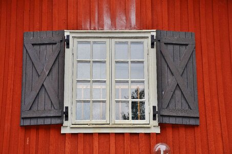 Window wood glass photo
