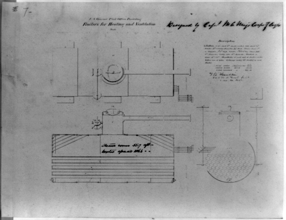 U.S. General Post Office Building, boilers for heating and ventilation LCCN2002718558