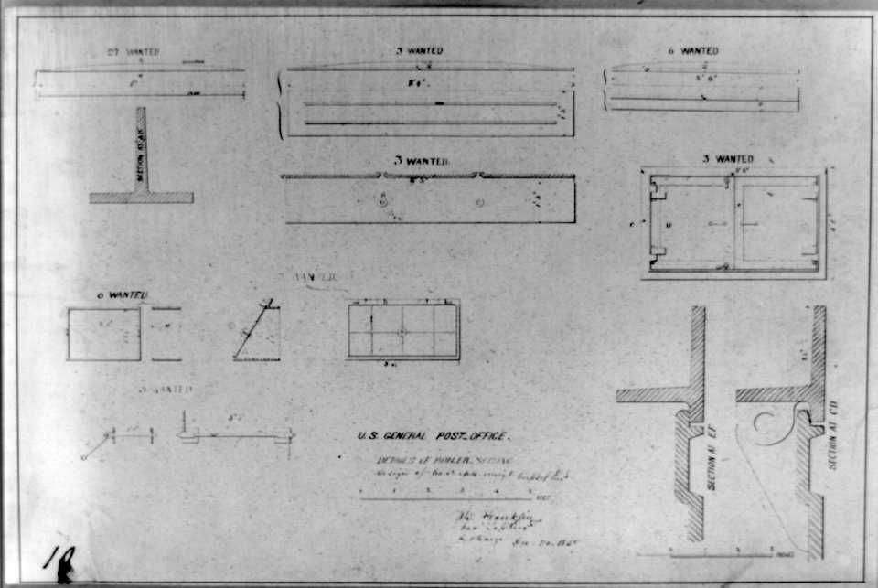 U.S. General Post Office, details of boiler setting LCCN2002718559