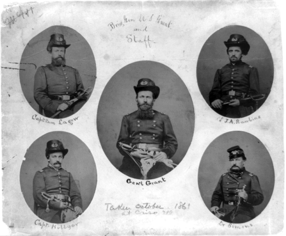 U.S. Grant and staff LCCN96514371