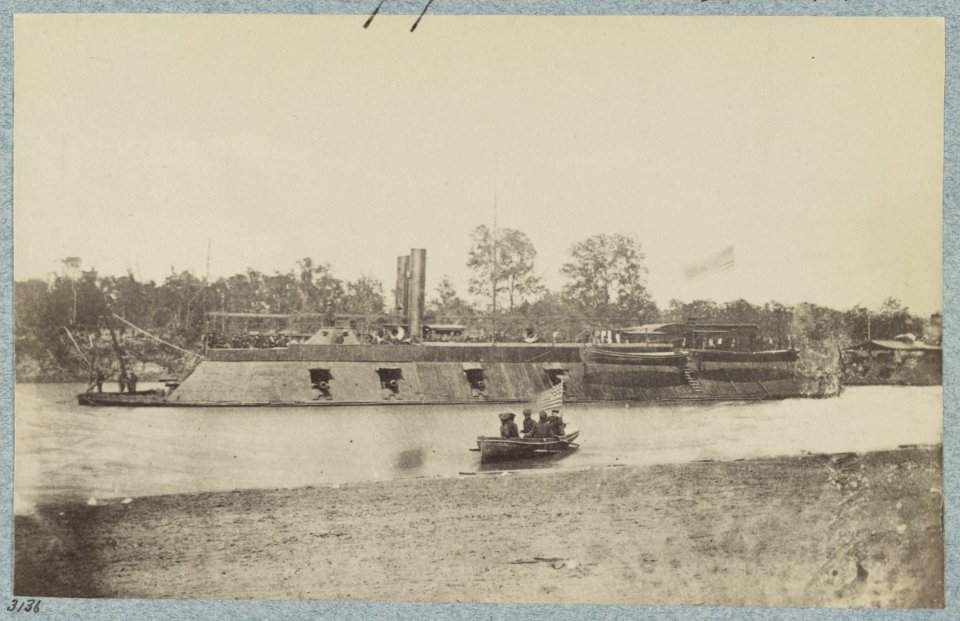 U.S. gunboat Pittsburg - Mississippi River Fleet LCCN2013647497