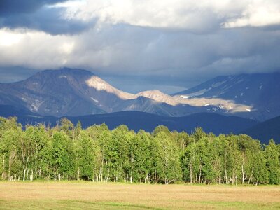 Nature summer landscape photo