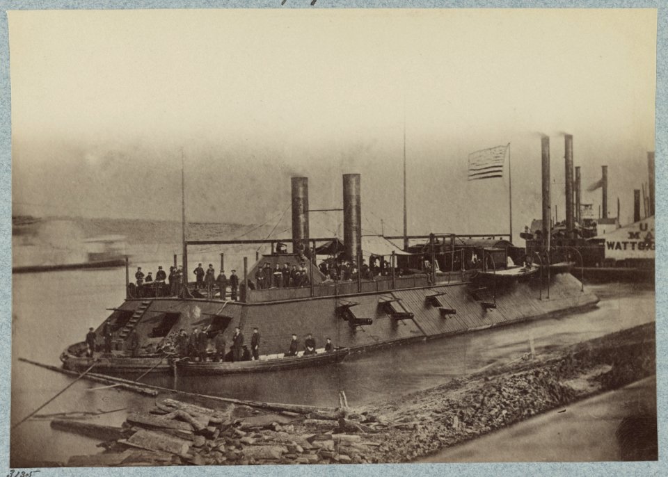 U.S. gunboat Cairo - Mississippi River Fleet LCCN2013647496