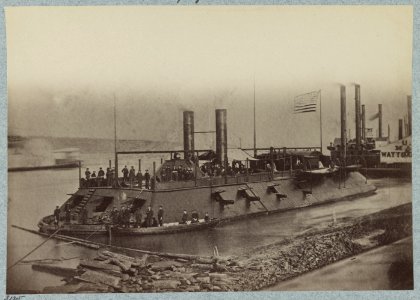 U.S. gunboat Cairo - Mississippi River Fleet LCCN2013647496