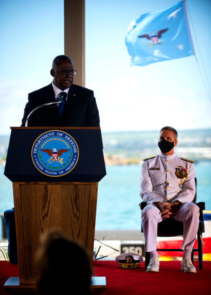 U.S. INDO-PACIFIC COMMAND CHANGE OF COMMAND CEREMONY 6624901