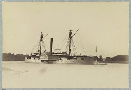 U.S. gunboat Mendota, James River, Va LCCN2013647368 photo