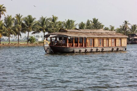 Transportation system sea alleppey photo