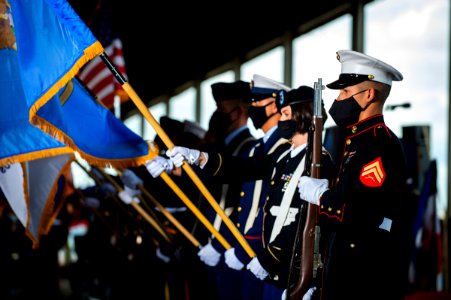 U.S. INDO-PACIFIC COMMAND CHANGE OF COMMAND CEREMONY 210430-N-XC372-2086