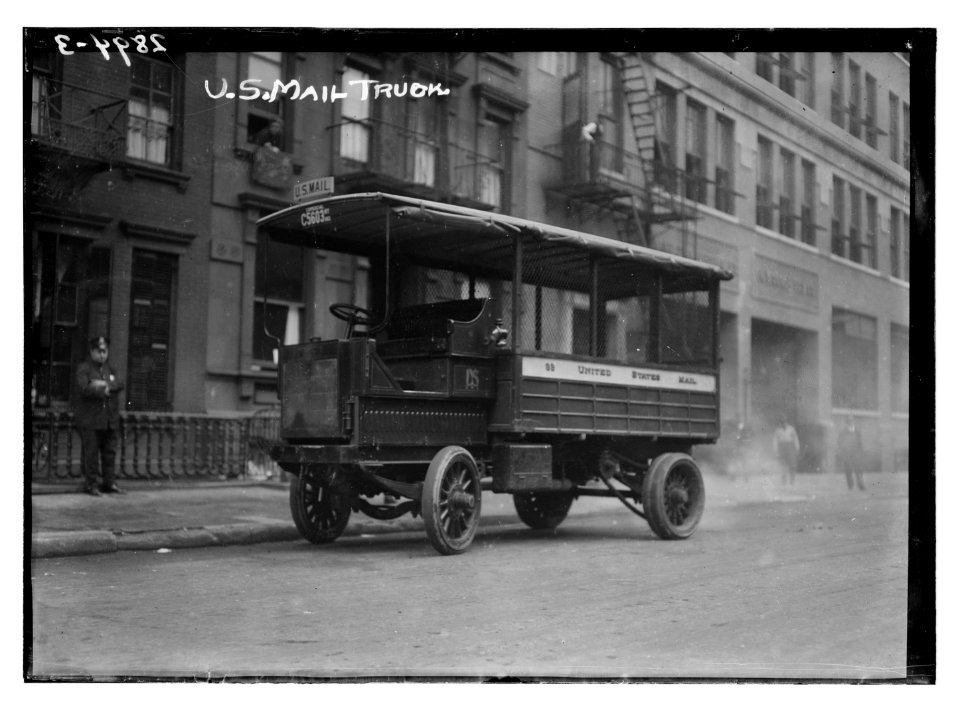 U.S. Mail truck LCCN2014694708