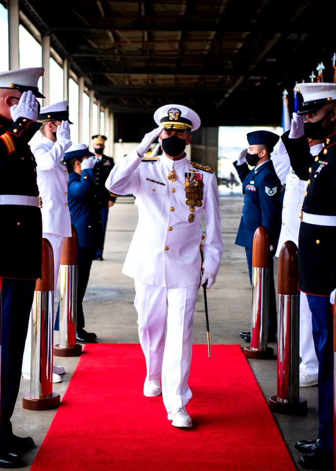 U.S. INDO-PACIFIC COMMAND CHANGE OF COMMAND CEREMONY 6624897