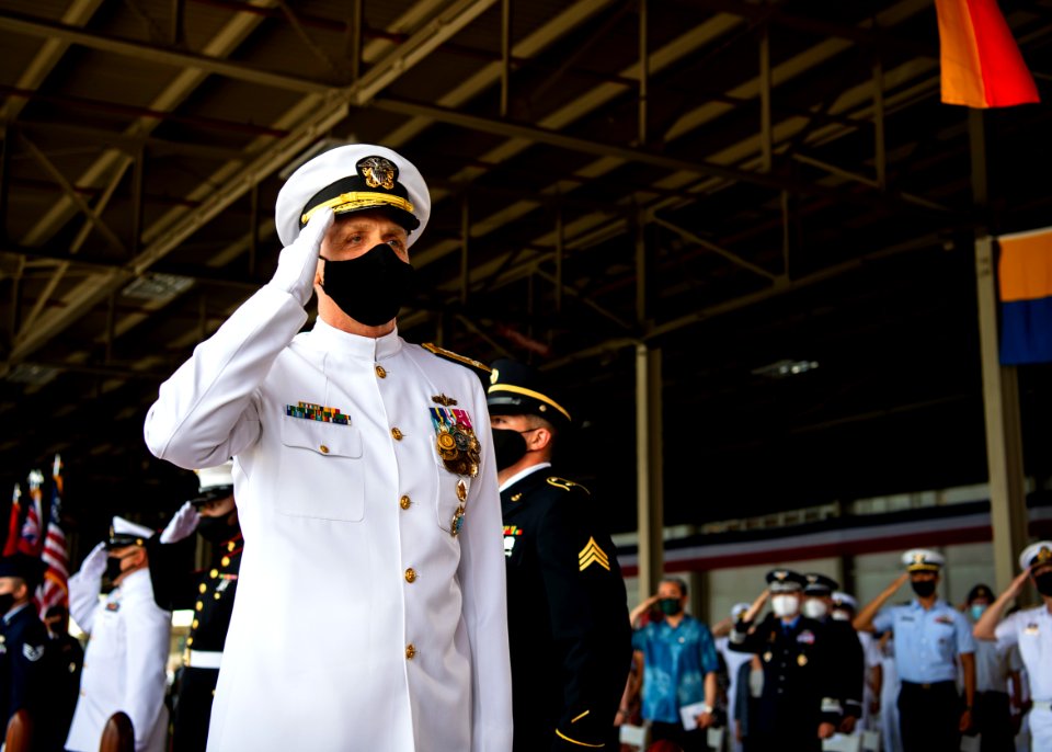 U.S. INDO-PACIFIC COMMAND CHANGE OF COMMAND CEREMONY 6624898
