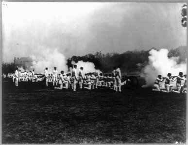 U.S. Naval Academy, Annapolis- artillery drill LCCN2005680860
