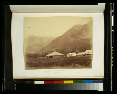 U.S. military post at the Cascades, May 1860 LCCN2003663144