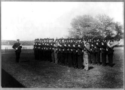 U.S. Naval Academy, Annapolis- the awkward squad, cadets just entering LCCN2005680867