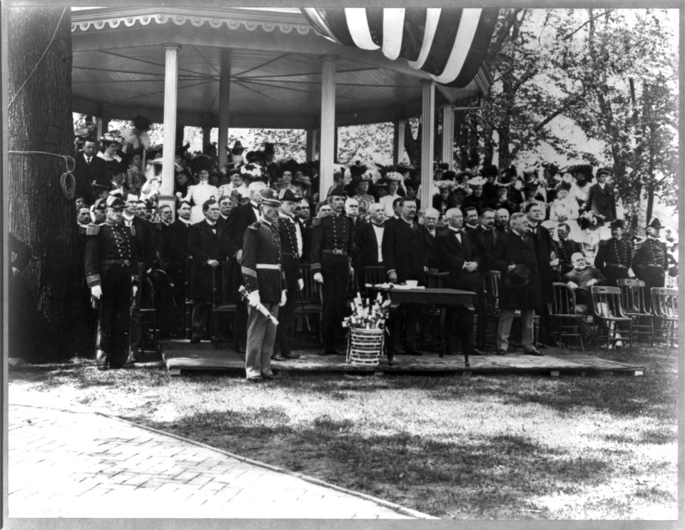 U.S. Naval Academy, Annapolis- Pres. Theodore Roosevelt at Commencement exercises LCCN2005680859