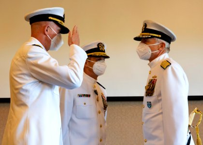 U.S. Naval Forces Southern Command, U.S. Fourth Fleet Change of Command 210903-N-RL456-0429
