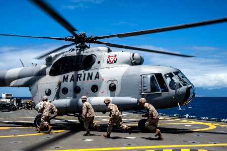 U.S. Marines and the Mexican navy train together. (7562231366)