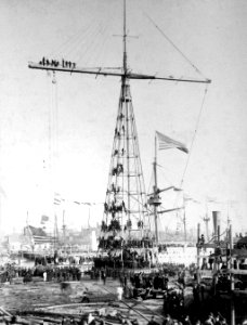 U.S. Navy armored cruiser, USS Maine (ACR-1) (25052561143)