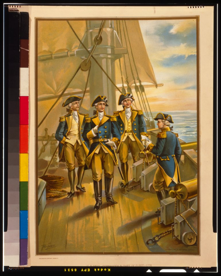 U.S. Navy - Commander in Chief of fleet - 1776 - Werner; The Werner Company, Akron, O. LCCN2001695556