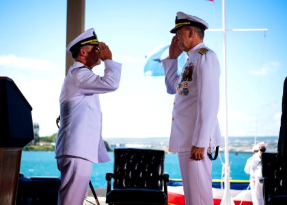 U.S. INDO-PACIFIC COMMAND CHANGE OF COMMAND CEREMONY 6624902