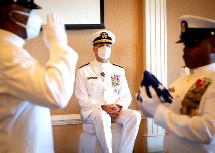 U.S. Naval Forces Southern Command, U.S. Fourth Fleet Change of Command 210903-N-RL456-0619