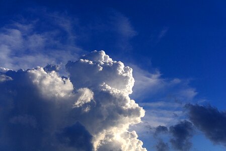 Piled on top of sky weather
