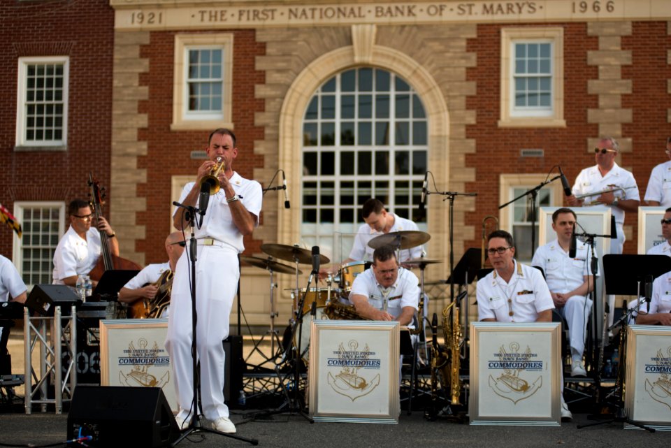 U.S. Navy Band Commodores Armed Services Day Concert in Leonardtown, Md. (33993414993)