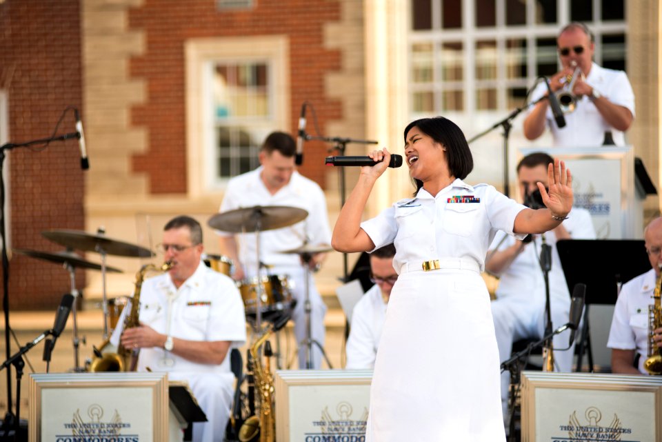 U.S. Navy Band Commodores Armed Services Day Concert in Leonardtown, Md. (34640553782)
