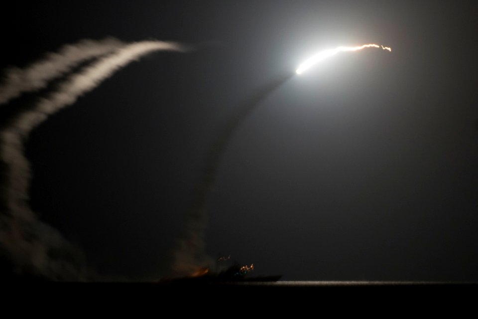 U.S. Navy conducts strikes against ISIL targets. (15145690159)