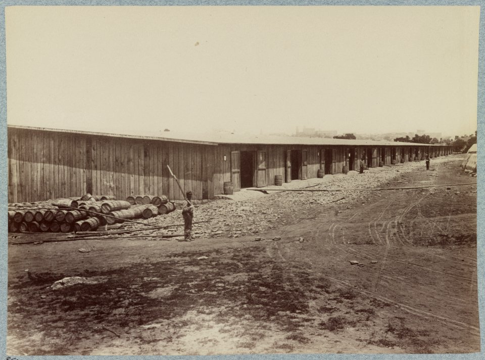 U.S. Quartermaster's warehouse, Nashville, Tenn., March, 1864 LCCN2012650166