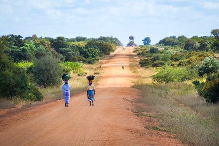 African scene africa mozambique