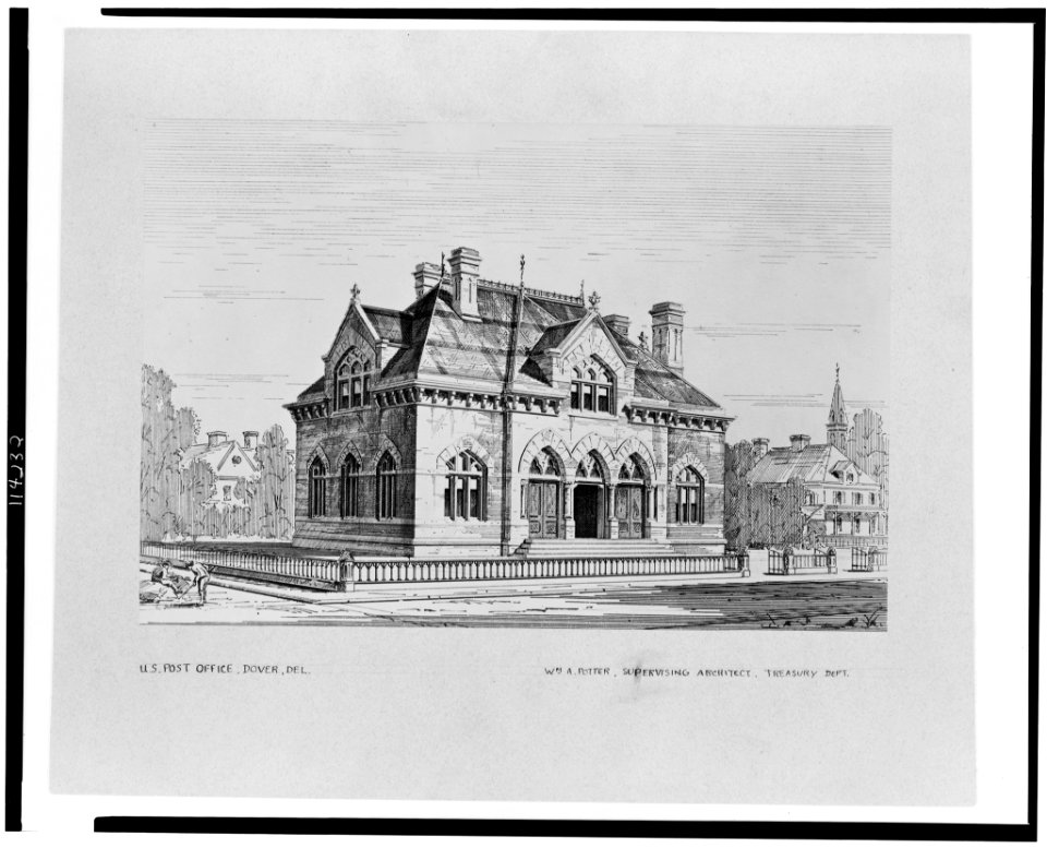 U.S. Post Office, Dover, Del. LCCN2006676353