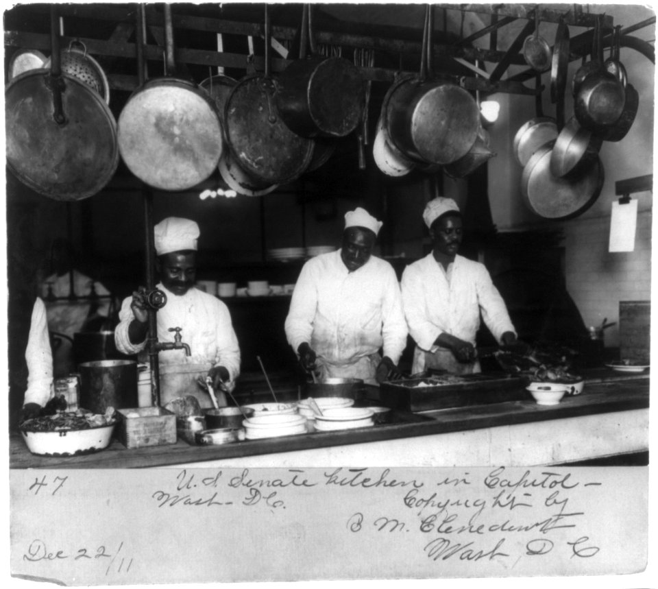 U.S. Senate kitchen in Capitol, Wash., D.C. LCCN93513681