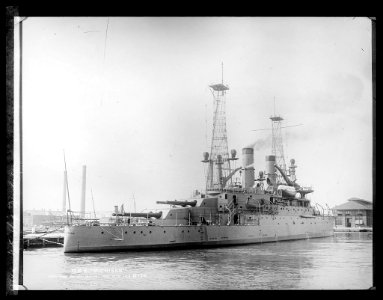 U.S. Ship Michigan, Navy Yard, Philadelphia, Pa, Nov. 16, 1909 LCCN2016852810