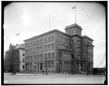 U.S. Public Health Service building, B St., SE LOC hec.13556