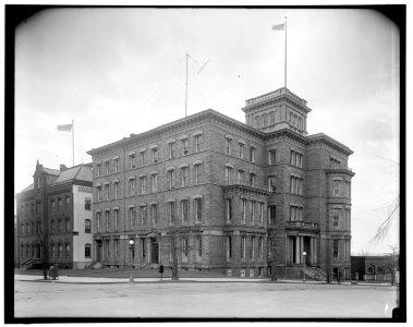 U.S. Public Health Service building, B St., SE LOC hec.13557