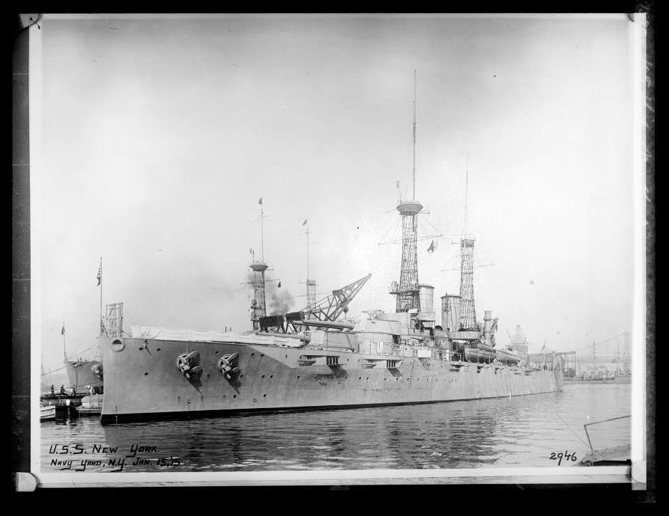 U.S. Ship New York, Navy Yard, N.Y., Jan. 15, '15 LCCN2016852811