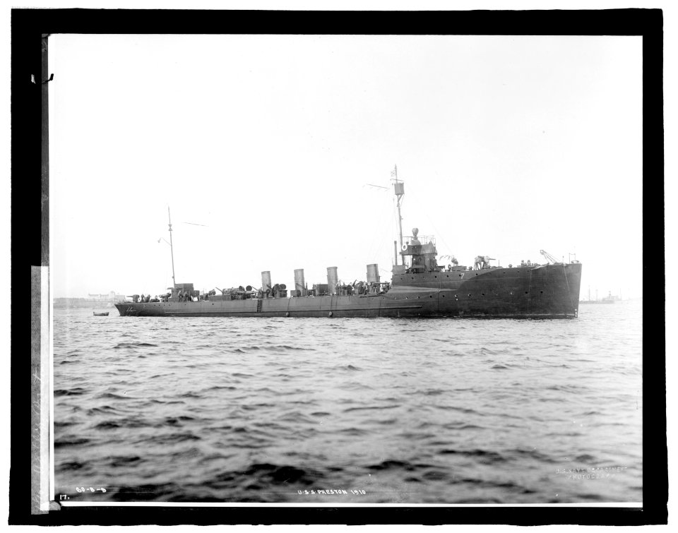 U.S. Ship Preston, 1910 LCCN2016852832