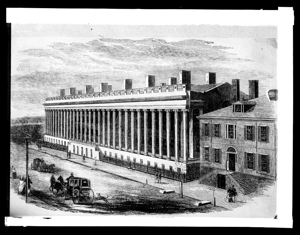 U.S. Treasury, (Washington, D.C.), 1840 to 1855 LCCN2016852655