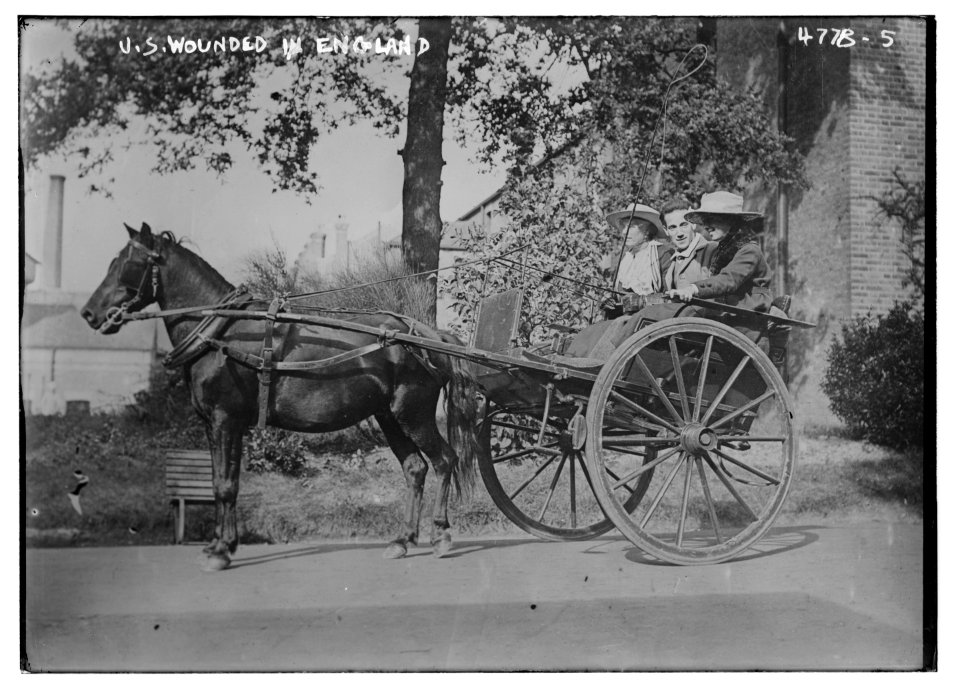U.S. wounded in England LCCN2014708141