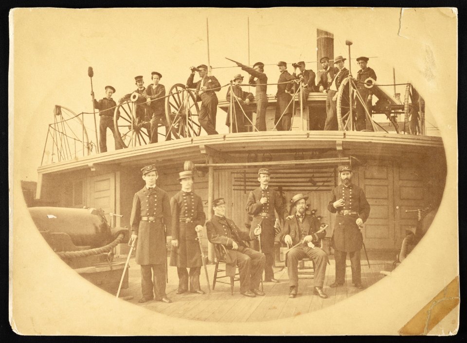 U.S.S. Hunchback. James River, Va. Commanded by Act(in)g Master E. K. Valentine. LCCN2011645081