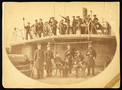 U.S.S. Hunchback. James River, Va. Commanded by Act(in)g Master E. K. Valentine. LCCN2011645081