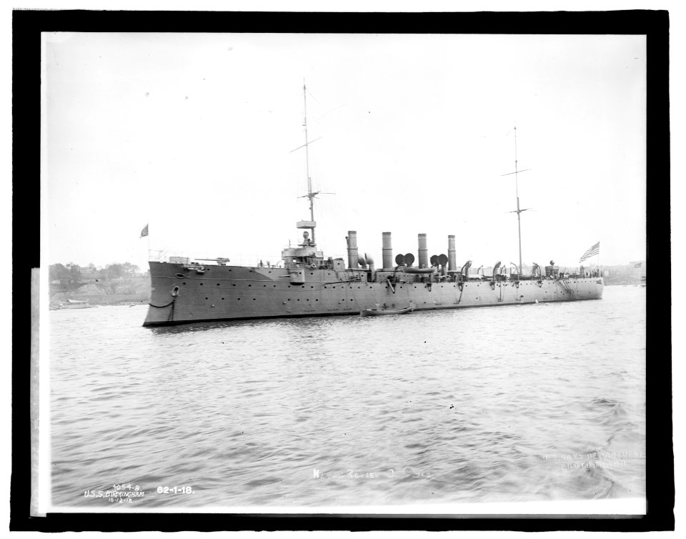 U.S.S. Birmingham, Naval Review, 1912 LCCN2016852852
