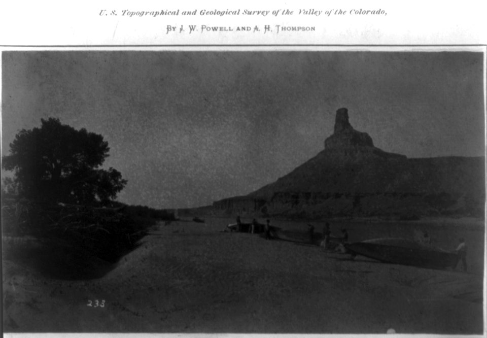 U.S. Topographical and Geological Survey of the Valley of the Colorado, by John Wesley Powell and A.H. Thompson LCCN2002712748