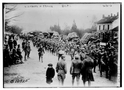 U.S. troops in France LCCN2014707312