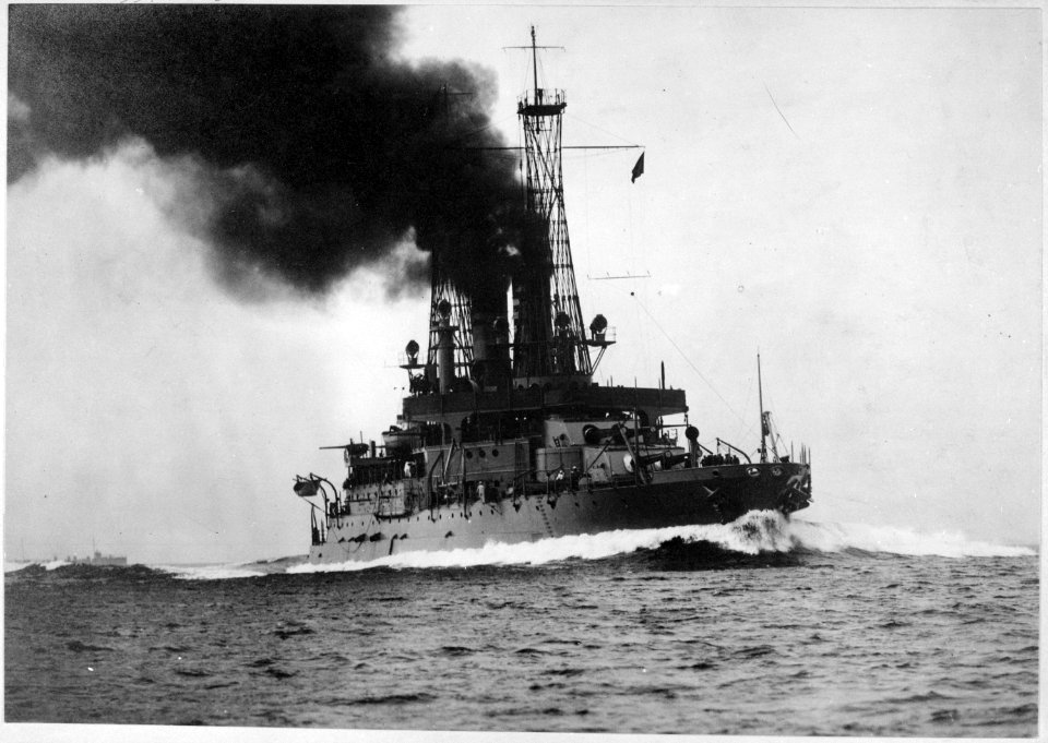 U.S.S. Michigan, circa 1918, 1917 - 1919 - NARA - 533702