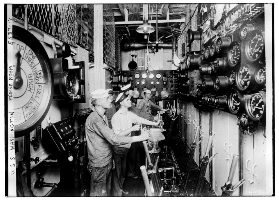 U.S.S. Washington, Engine room LCCN2014713155